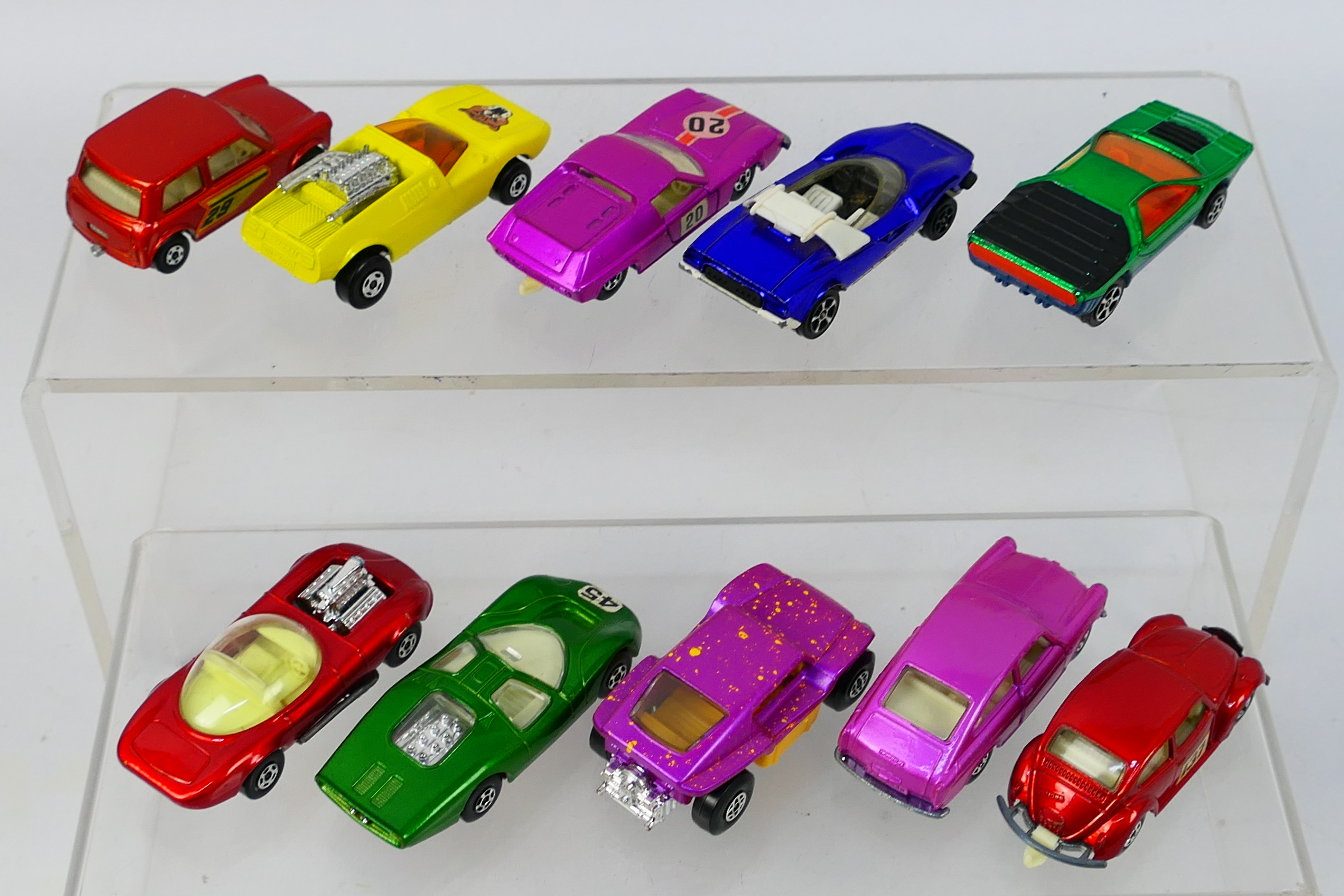 Matchbox Superfast - Corgi Rockets - A group of unboxed cars including Hot Rod Draguar # 38, - Image 11 of 12