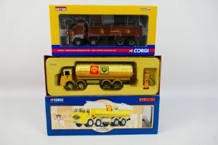 Corgi - A pair of boxed Corgi 1/50 Scale Lorries consisting of #CC13905 Foden Alpha Aggregate