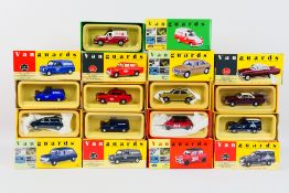 Vanguards - Nine boxed diecast vehicles from Vanguards.