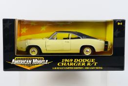 Ertl - A boxed 1:18 scale Limited Edition Ertl 'American Miuscle' #726062 1969 Dodge Charger R/T.