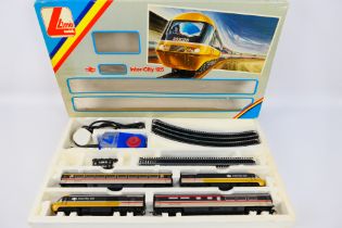 Lima - A boxed OO gauge Inter-City 125 train set with power car, dummy car,2 x coaches,