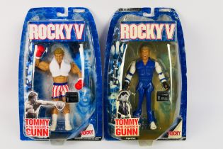 Jakks Pacific - Rocky - A Jakks Pacific unopened blister pack of Tommy Gunn fight gear(79009) and
