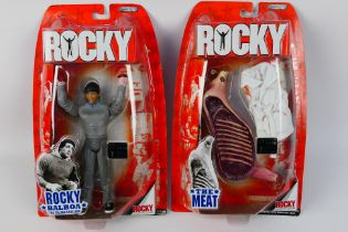 Jakks Pacific - Rocky - A pair Jakks Pacific unopened blister packs of The Meat (79008) and Rocky