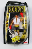 Jakks Pacific - Rocky - A Jakks Pacific unopened blister packs of Rocky Balboa(post fight) vs