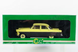 Cult Scale Models - A boxed 1:18 scale Cult Scale Models #CML085-2 1957 Ford Zodiac 206E Saloon.