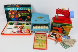 Vulcan - Spears Games - A collection of vintage Children's toys comprising of a unboxed Wooden