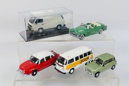 Minichamps - Franklin Mint - Other - 5 x models in 1:43 scale,