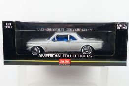 Sun Star - A boxed 1:18 scale Sun Star #1486 'American Collectibles' 1963 Chevrolet Corvair Coupe.