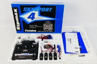 Futuba - A boxed Futuba 4VF-FM35 Skysport 4 Digital Proportional 4 Channel RC system.