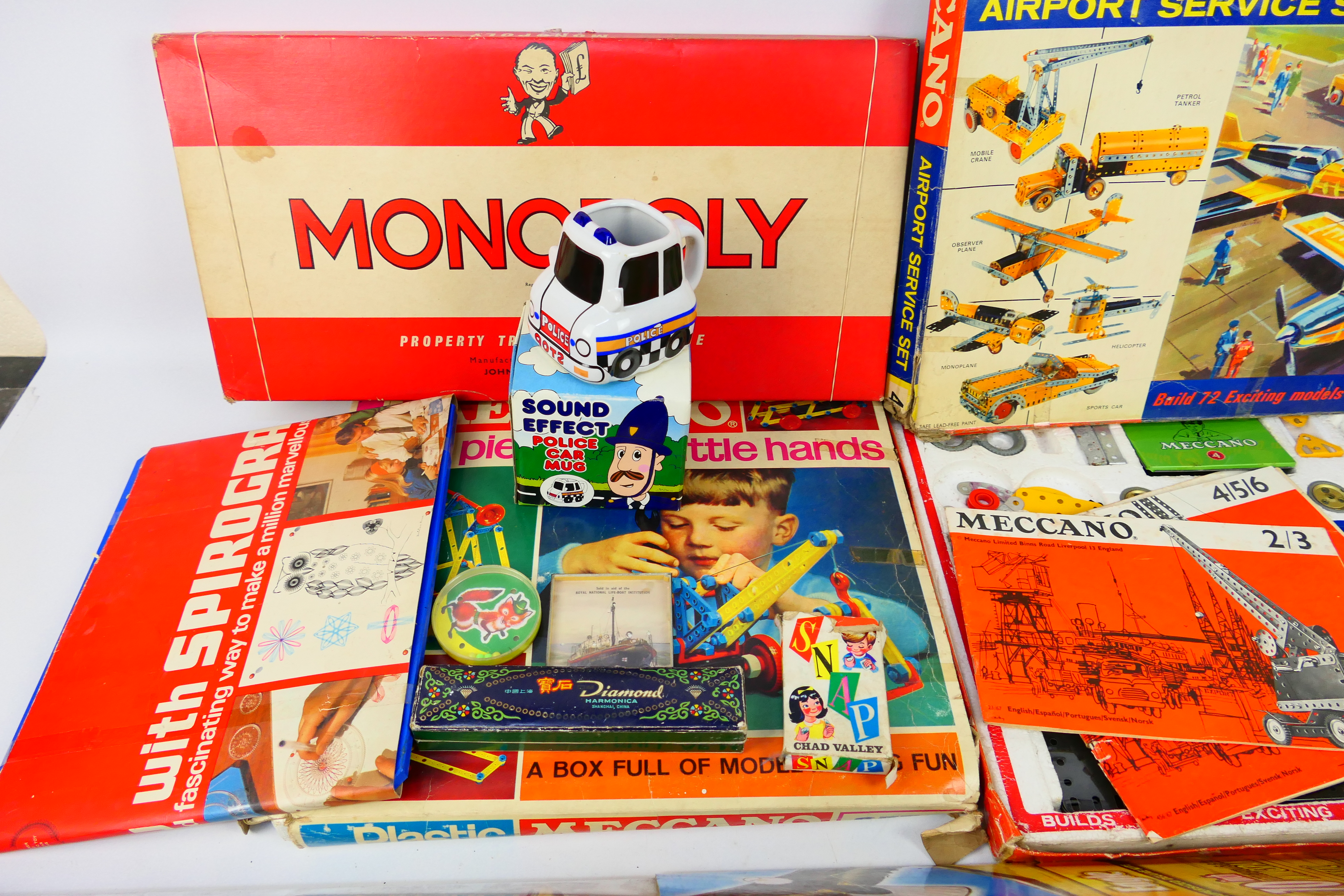 Denys Fisher - Waddingtons - Meccano - A collection of vintage toys including Monopoly, - Image 2 of 5