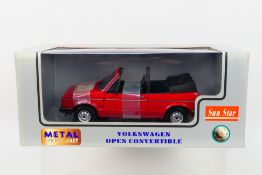 Sun Star - A boxed 1:18 scale Sun Star #727652 Volkswagen Open Convertible.