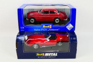 Revell - Two boxed diecast 1:18 scale model vehicles from Revell.