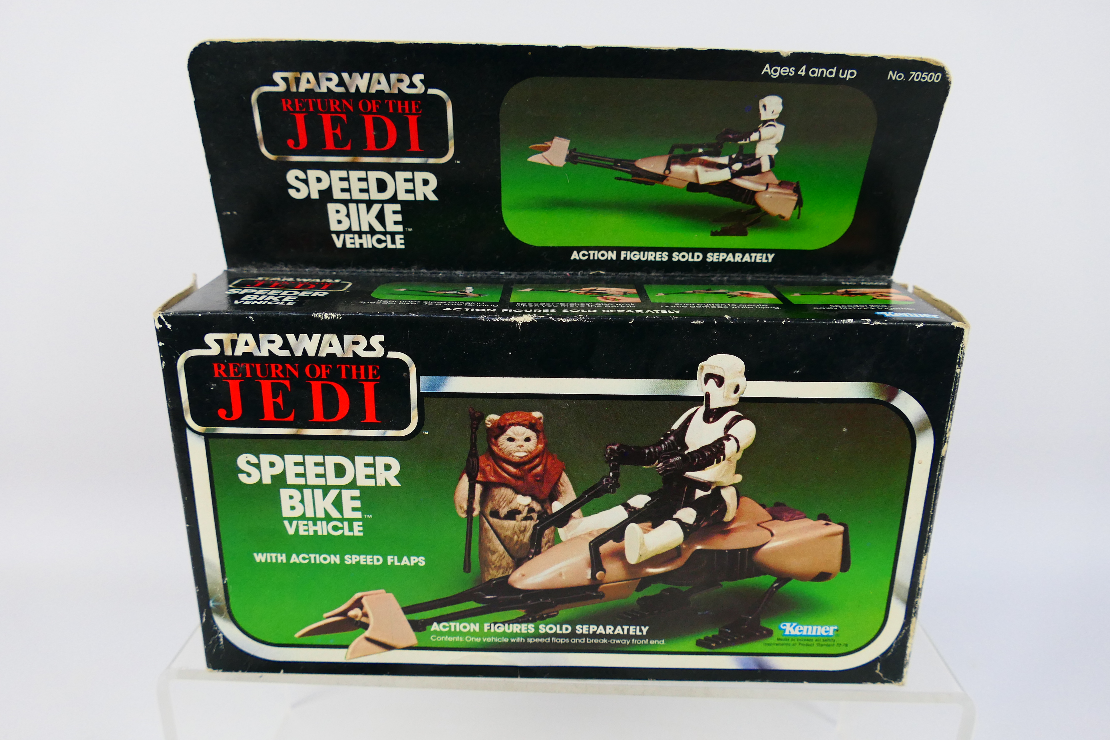 Kenner - Star Wars - A Star Wars Return of the Jedi Speeder Bike Vehicle(70500). - Image 4 of 6