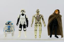 Kenner - Star Wars - An assortment of four unboxed vintage Star Wars Action figures comprising of
