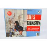 Lott's Toys - a vintage boxed Lott's Chemistry set with 178 experiments.