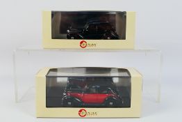 Esval Models - 2 x limited edition Humber models in 1:43 scale,
