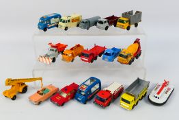 Matchbox - An unboxed collection of 17 Matchbox Regular Wheels and Matchbox Superfast diecast model