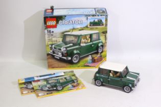 Lego - A boxed 2014 Lego 'Creator' #10242 Mini Cooper.