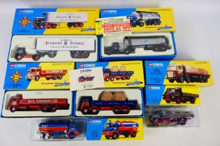 Corgi - A set of seven boxed Corgi 1/50 Scale vehicles which include #28201 Gibb's of Fraserburgh