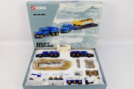 Corgi - Heavy Haulage - A Corgie Heavy Haulage Set 18002: Pickfords Scammell Contractor (x2) with