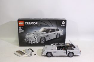 Lego - A boxed 2018 Lego #10262 James Bond Aston Martin DB5.