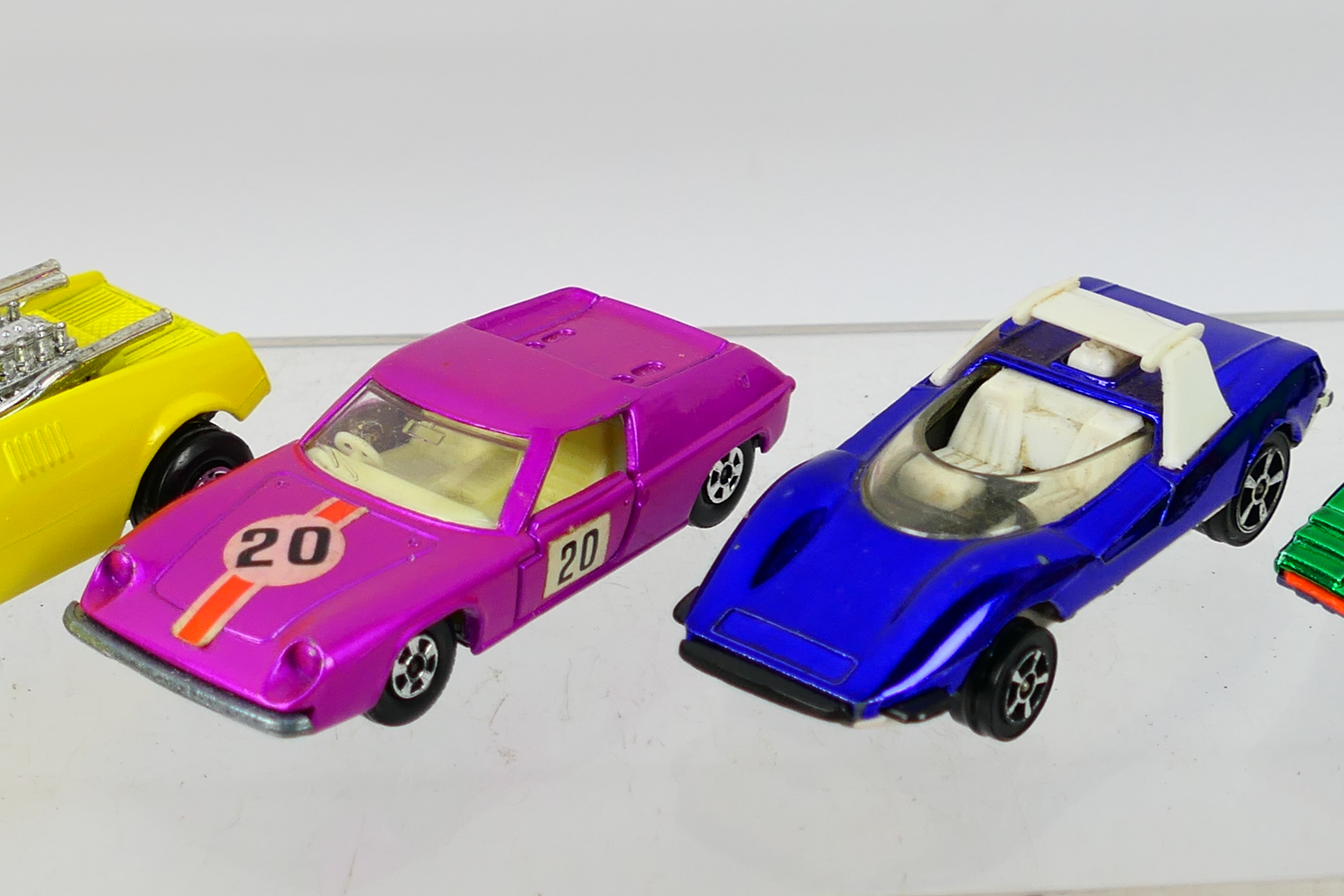 Matchbox Superfast - Corgi Rockets - A group of unboxed cars including Hot Rod Draguar # 38, - Image 3 of 12