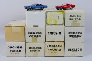Matchbox Collectibles - A boxed group of nine diecast vehicles predominately from Matchbox