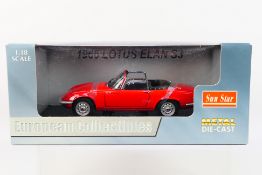 Sun Star - A boxed 1:18 Sun Star #4051 'European Collectibles' 1966 Lotus Elan S3.