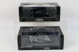 Matrix - 2 x limited edition cars in 1:43 scale, a 1938 Alvis 4.