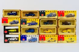 Vanguards - Nine boxed diecast vehicles from Vanguards.