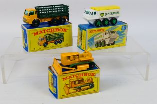 Matchbox - Three boxed Matchbox RW diecast model vehicles.