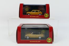 Silas Models - 2 x limited edition cars in 1:43 scale,