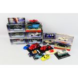 Corgi - Matchbox - Dinky - Del Prado - A group of cars including 5 x boxed Donington Collection