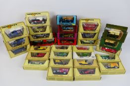 Matchbox - A lot of 30 Matchbox models of Yesteryear vehicles including Y-12 1912 Ford Model T in