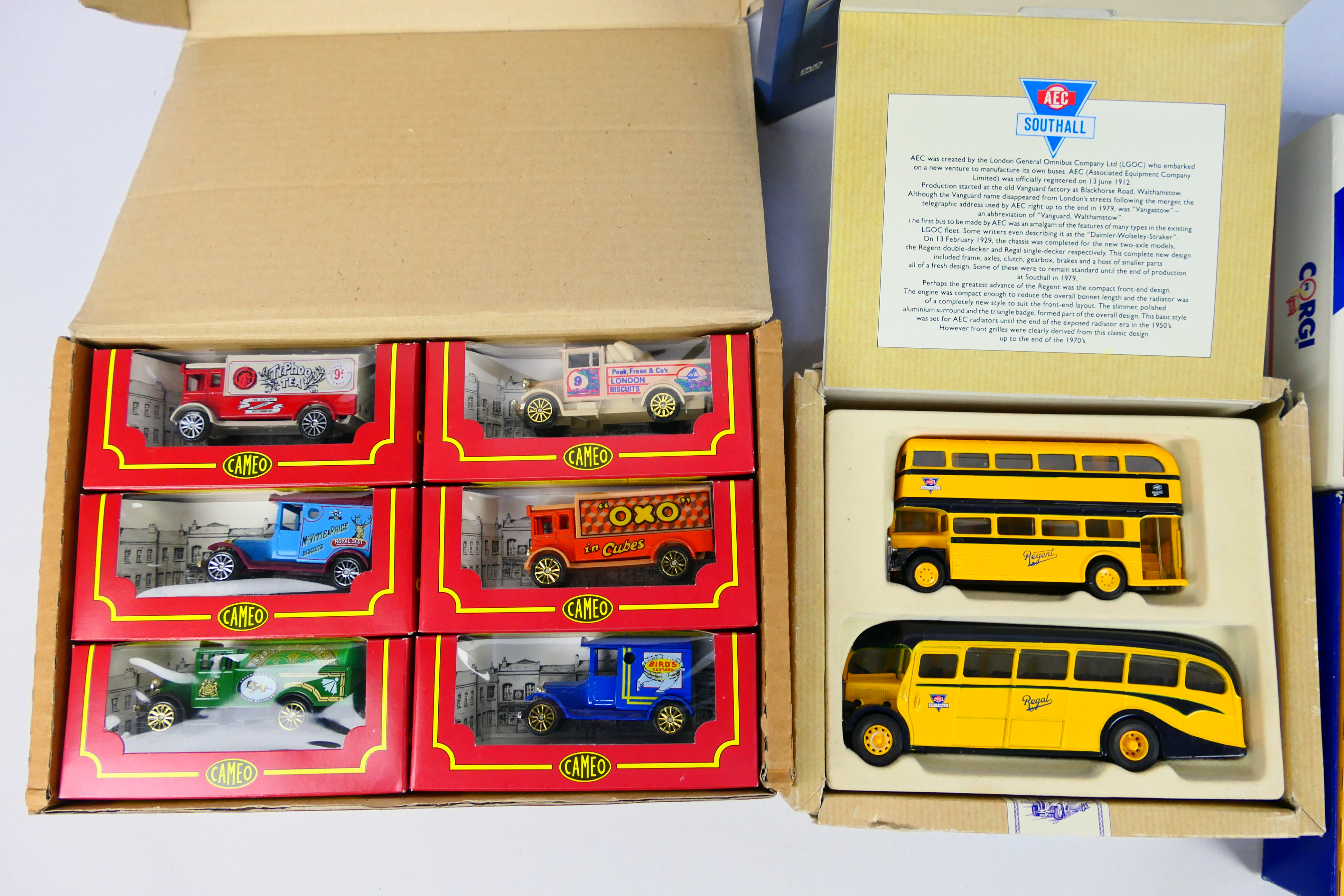 Corgi - 3 x sets of vehicles and a box Milestones Of Flight 8 x DVD set. - Image 3 of 4