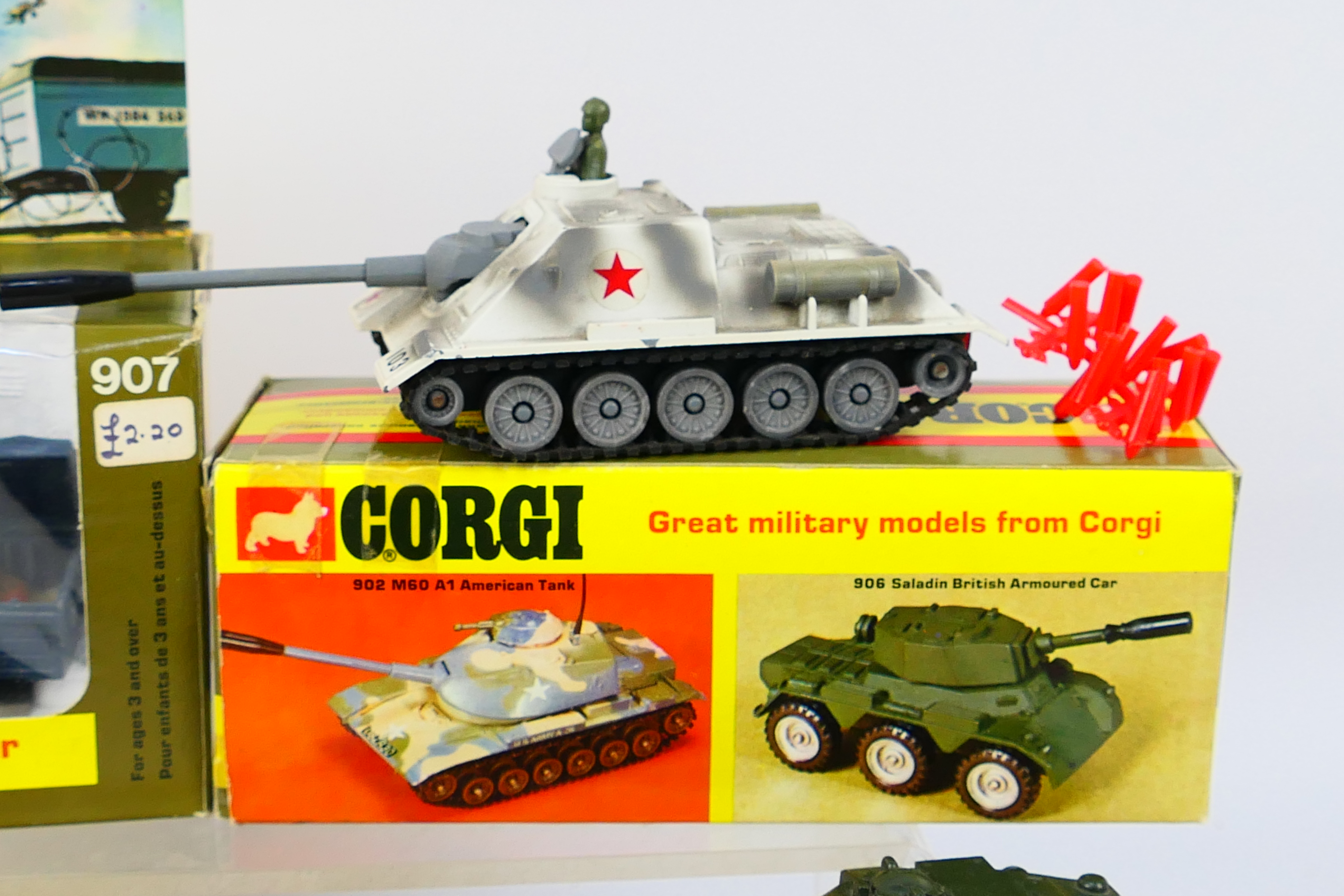 Corgi - 4 x boxed military models including Tiger Mk. - Image 4 of 5