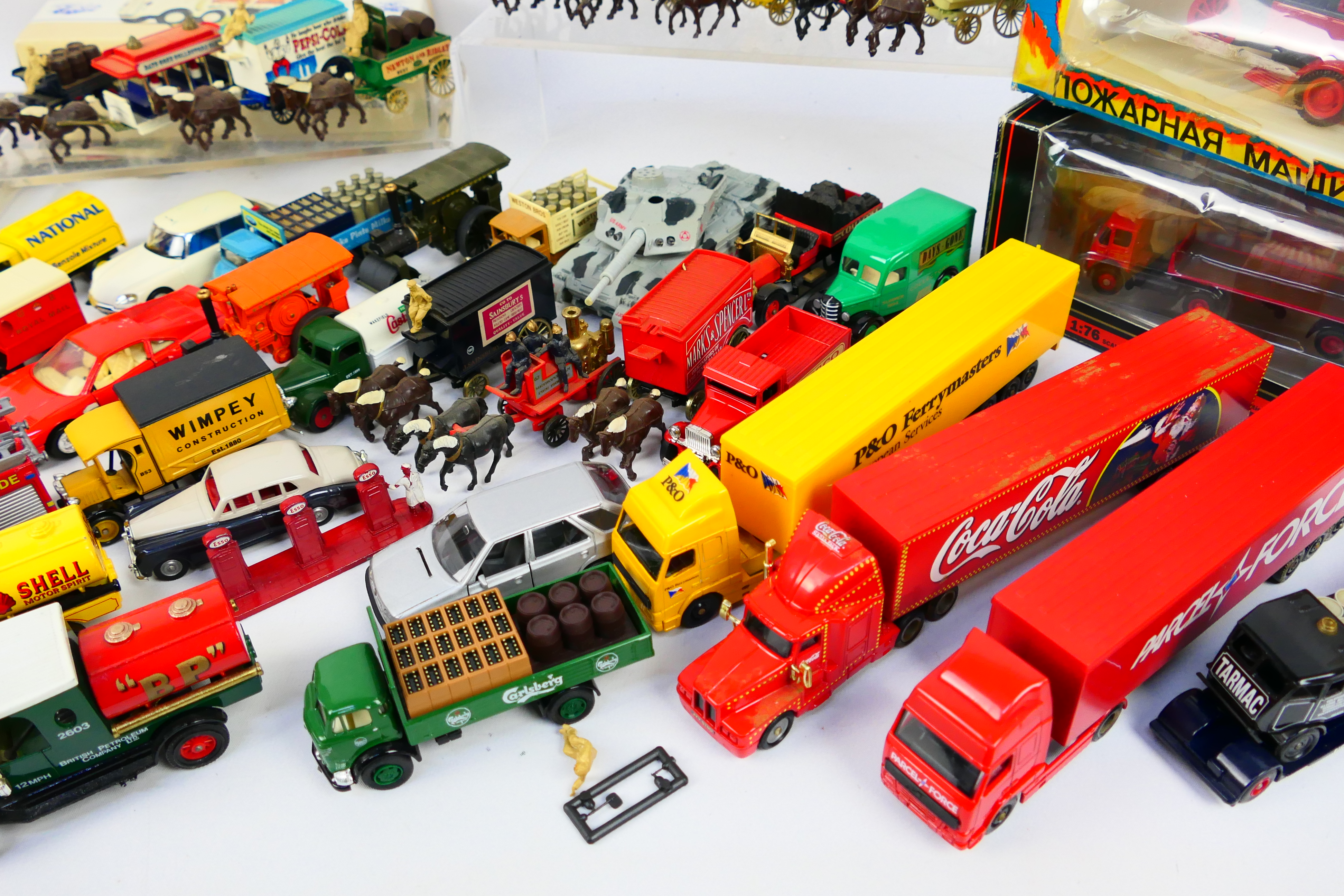 Corgi - Matchbox - Lledo - A group of mostly unboxed vehicles including Thames lorry in Milk livery, - Image 6 of 7