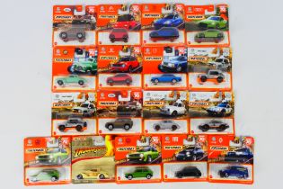 Matchbox - Mattel - A collection of over 15 Matchbox blister packs in near-mint and unopened