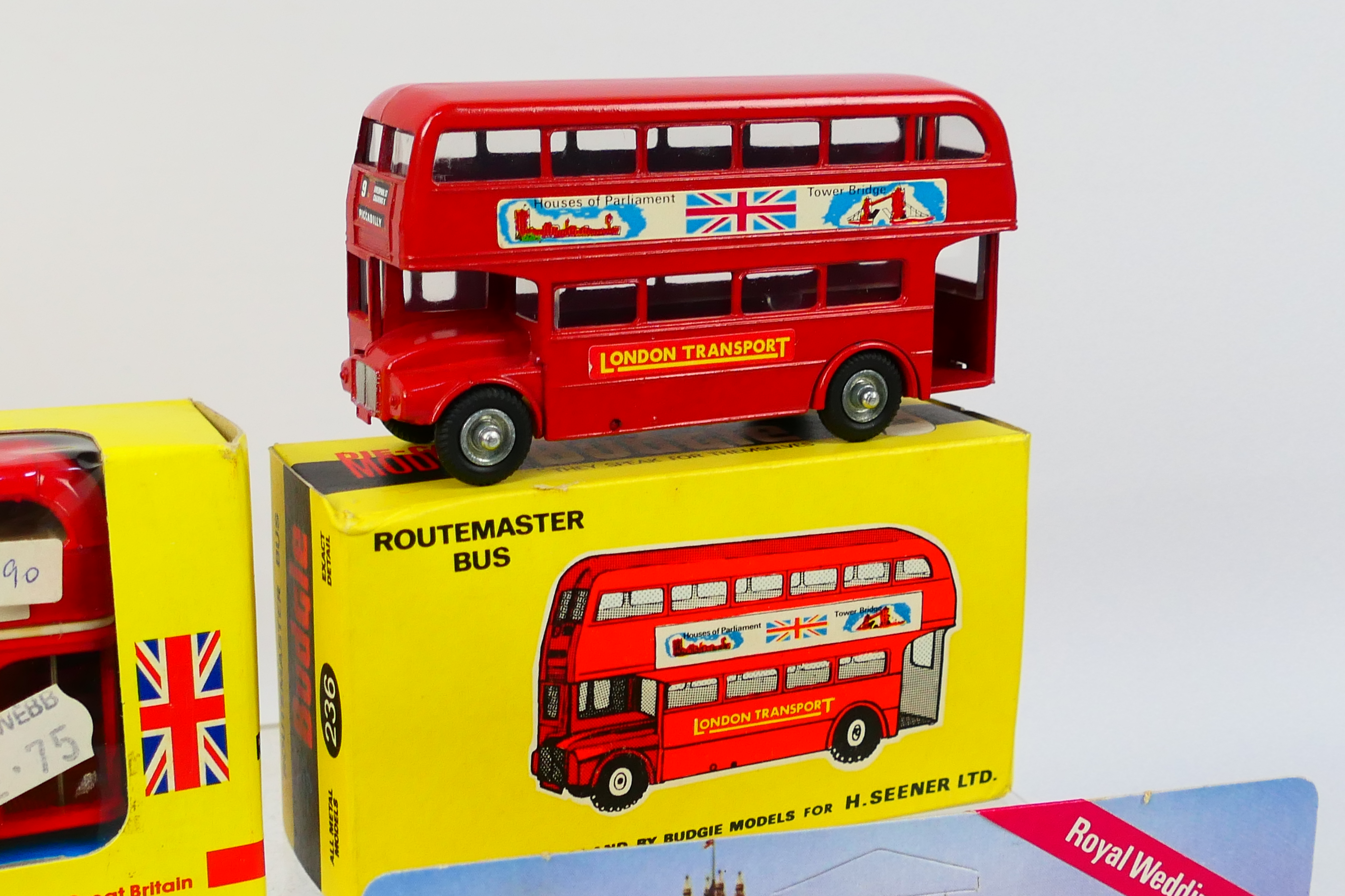 Budgie Toys - Lone Star - Seerol - Four boxed vintage diecast model buses, - Image 2 of 2