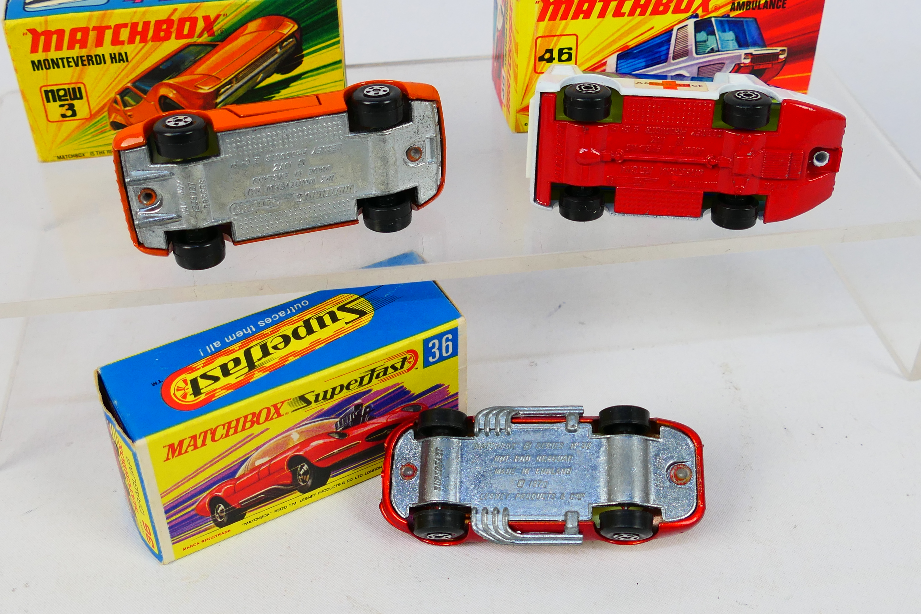 Matchbox - Superfast - 3 x boxed models, Monteverdi Hai # 3, - Image 6 of 6