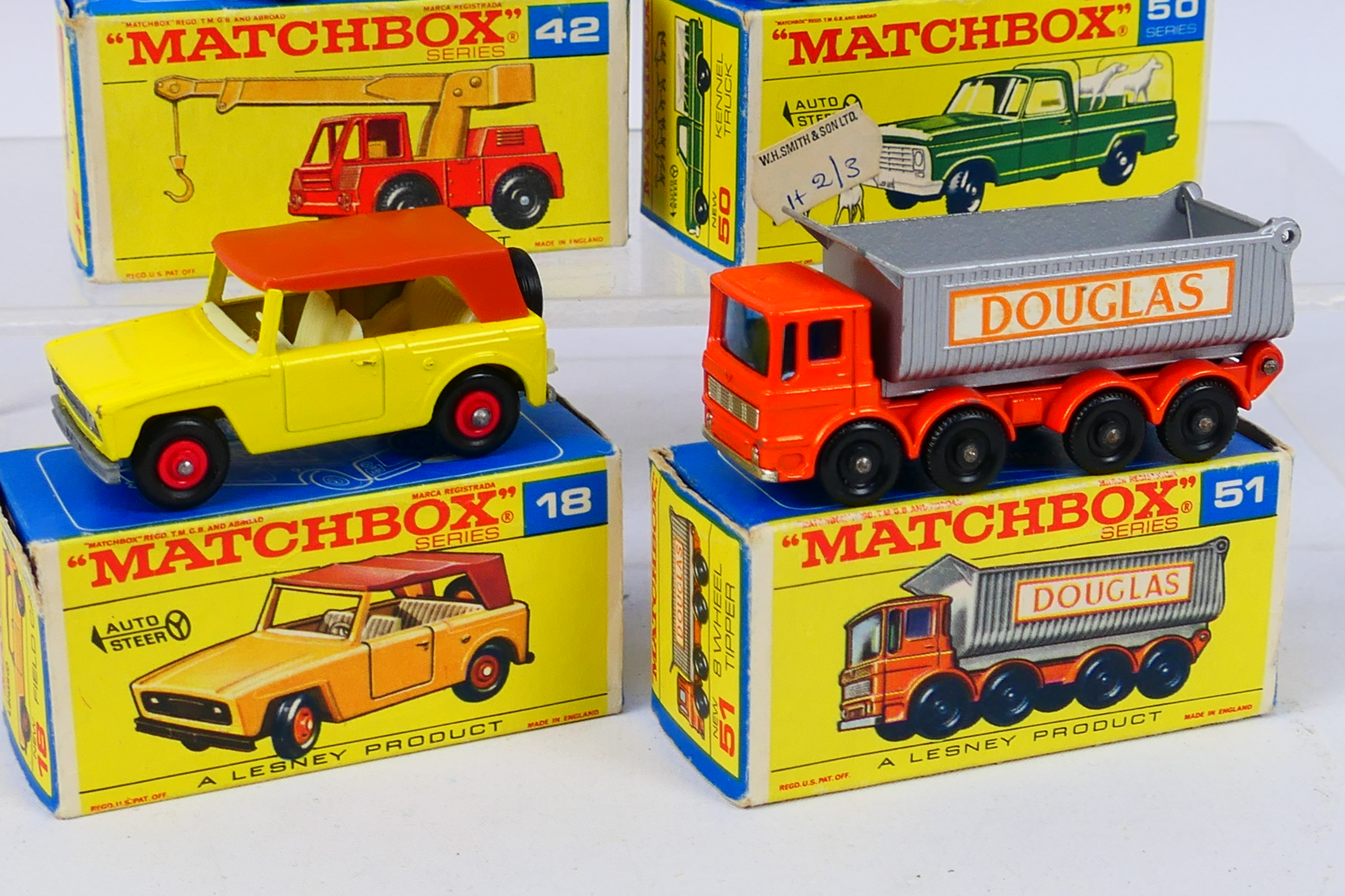 Matchbox - Regular Wheels - 4 x boxed models, Field Car # 18, - Image 2 of 6