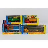 Matchbox - 4 x boxed King Size / Super King models, Scammell tipper truck # K-19,