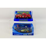 Scalextric - 2 x boxed slot cars,