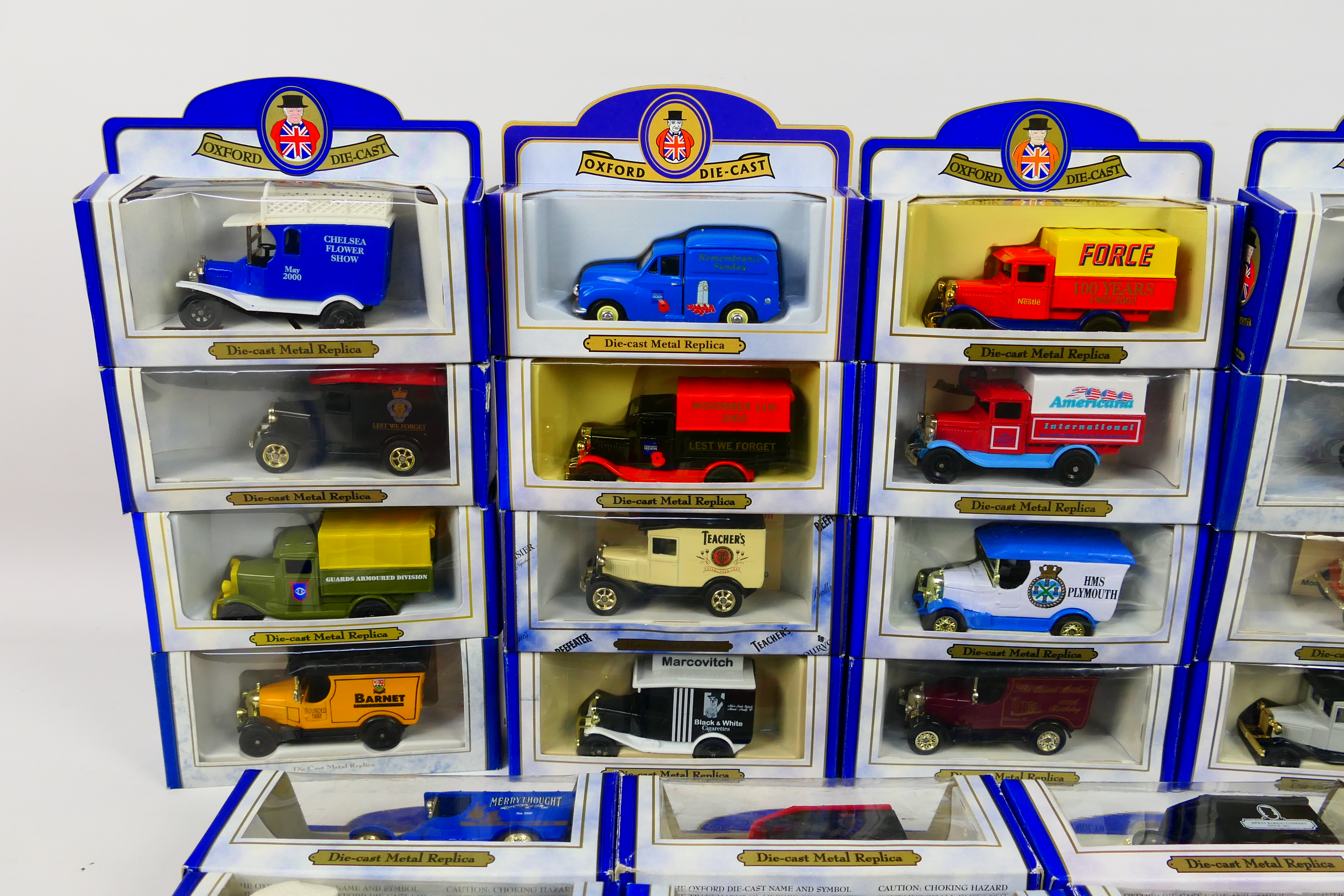 Oxford Diecast - A collection of 40 Diecast Metal replica vehicles including Barnet, - Image 3 of 4