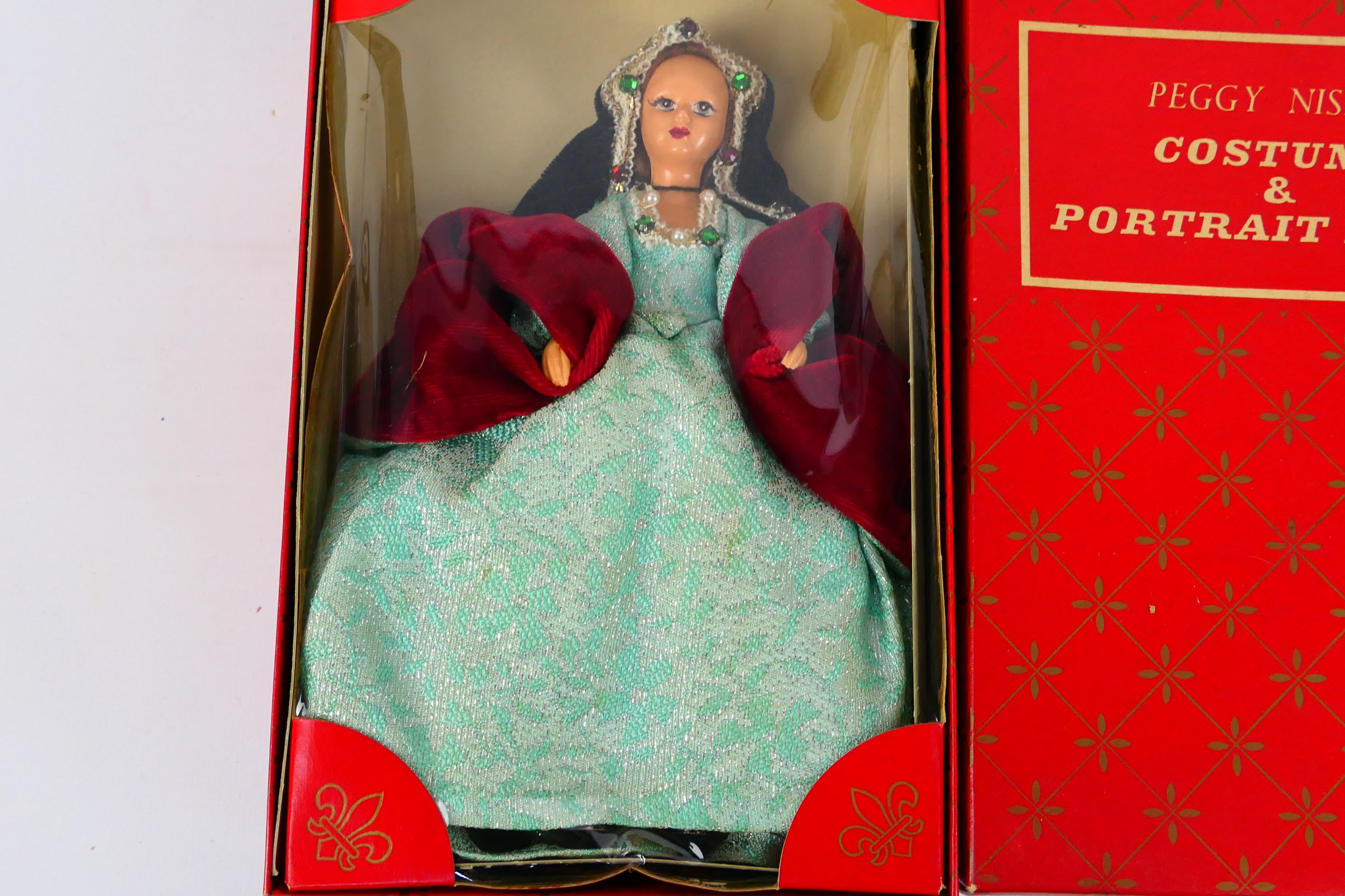 Peggy Nisbet - 6 x boxed costume dolls including, Ann of Cleves # H/222, Ann Boleyn # H217, - Image 6 of 7