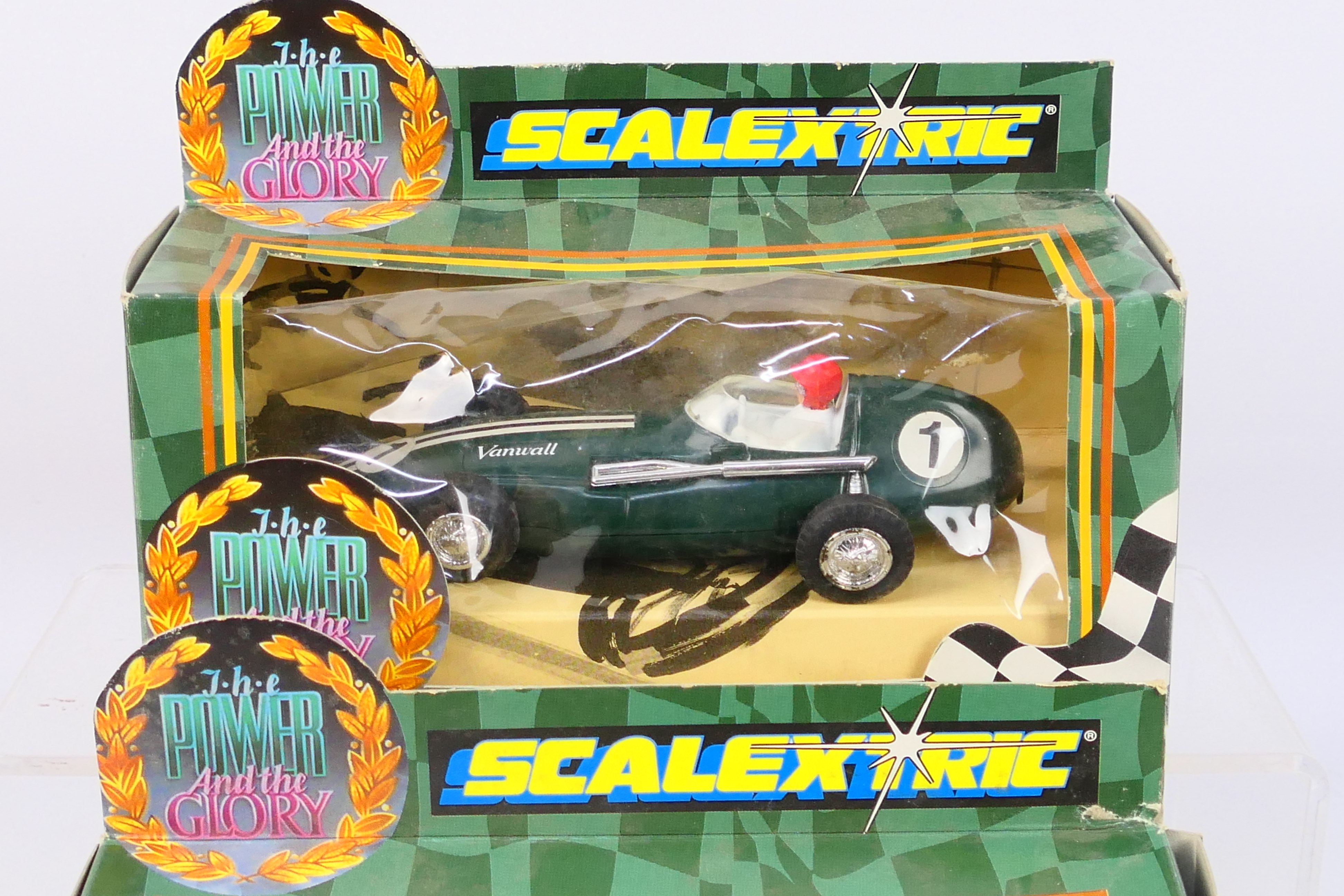 Scalextric - 2 x boxed slot cars, a Vanwall # C.097 and a BRM # C.098. - Image 2 of 7