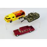 Corgi - Dinky - Matchbox- A set 3 unboxed diecast vehicles comprising of a Dinky Mercedes-Benz