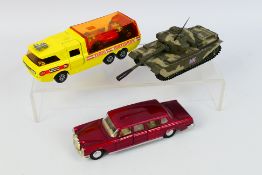 Corgi - Dinky - Matchbox- A set 3 unboxed diecast vehicles comprising of a Dinky Mercedes-Benz
