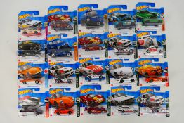 Mattel - HotWheels - A collection of 20 HotWheels vehicles from the 2022 range including Audi '90