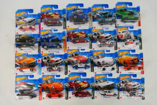 Mattel - HotWheels - A collection of 20 HotWheels vehicles from the 2022 range including Audi '90